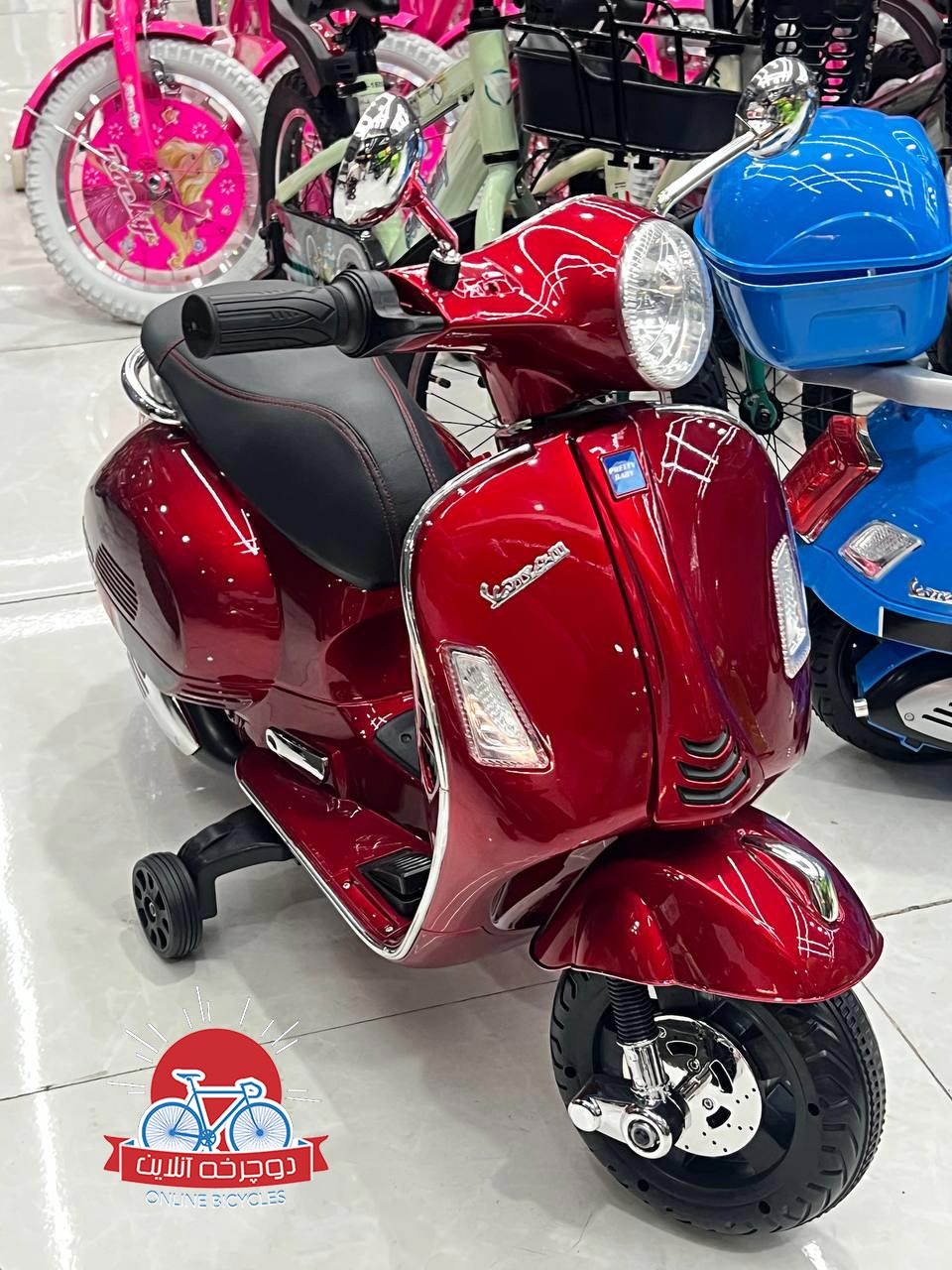 موتور شارژی مدل Vespa موتور شارژی مدل Vespa